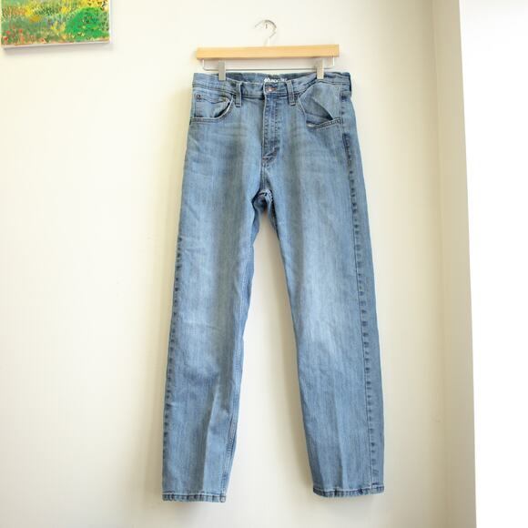 Wrangler Light Wash Straight Leg Jeans Size 33x32 - Picture 1 of 6